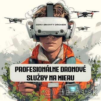 Profesionálne dronové služby na mieru.