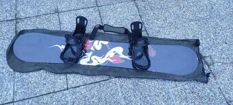 Snowboard doska 160cm + viazanie + obal