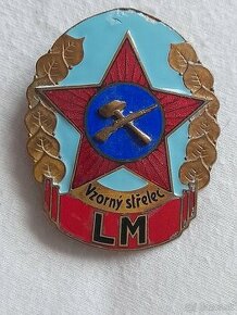 5/Odznak Vzorný strelec LM - 1