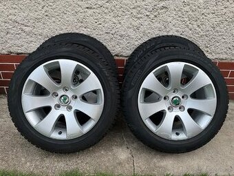 R16 zimná sada 5x112 + 205/55 r16 Pirelli