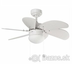 Stropný ventilátor so svetlom