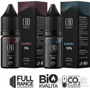 CBD Vincit kvapky