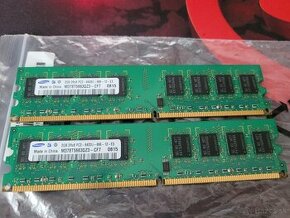 Predám pamäte 4GB DDR2 SAMSUNG 800 Mhz - 1