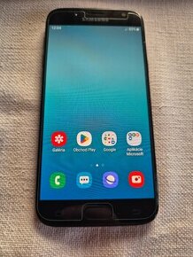 Samsung J5 2017 dual sim čierny v dobrom stave plne funkcny - 1