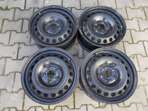 Plechové disky VW Caddy R15 5x112 4ks - 1