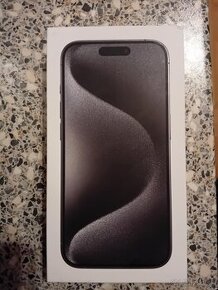 iPhone 15 Pro, Black Titanium 256GB