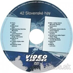 Kúpim slovenské a české DVD karaoke nosiče