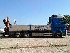 Mercedes Actros 2540 6x2 HR  Palfinger 15500 + prives - 1