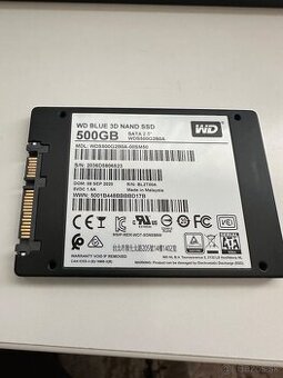 WD Blue SATA 500 GB 2,5"