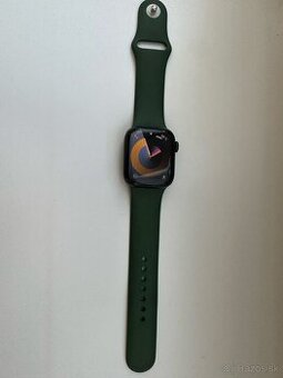 Apple Watch Series 7 41 mm Zelený hliník s listovo zeleným š