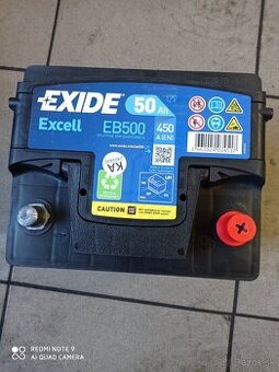 Autobatéria exide 12V 50Ah