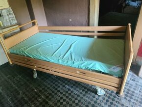 Zdravotná polohovacia posteľ pre seniorov, elektrická