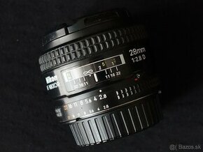 Nikkor AF 28mm f/2.8 D (zbierkový stav)