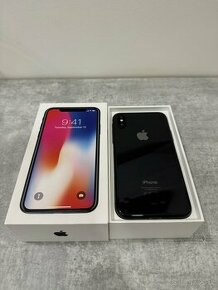 IPhone X 256 GB spacegray, NOVÁ BATÉRIA 100% zdravie - 1