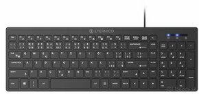 Eternico Home Keyboard Wired KD2021 čierna – CZ SK