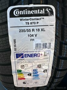 Zimne pneumatiky 4ks 235/55 R 18 continental - 1