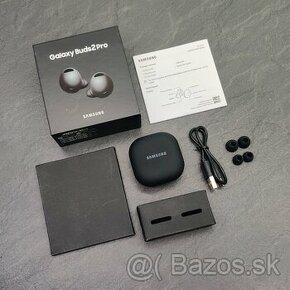 Samsung Galaxy Buds 2 Pro grafitove + Spigen Armor Puzdro