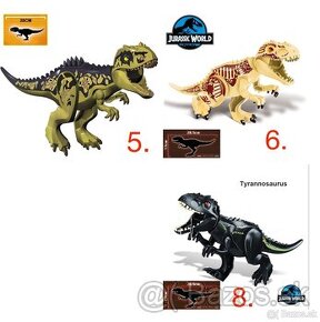 Obrovské dinosaury typ lego - nové, nehrané