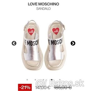 Moschino Sandále