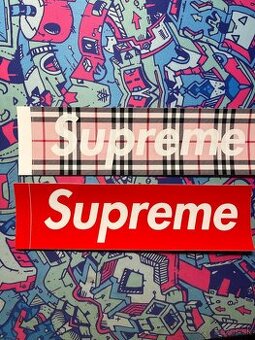 Supreme nalepky