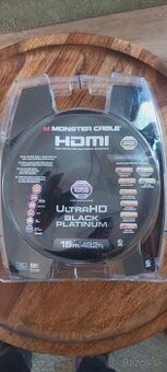 Monster Cable HDMI UltraHD Black Platinum - 15m - 1