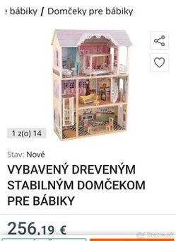 Domček pre bábiky kidkraft