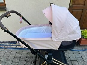 Cybex Priam 4.0 2023 Platinum hlboká vanička Peach Pink