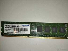 predam DDR3 PATRIOT 4gb