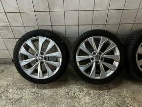 5x100 mm R16 Skoda 205/45 R16 zimne - 1