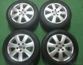 R16 Zimná sada VW GOLF rozteč 5x112 205/55R16 CONTINENTAL - 1