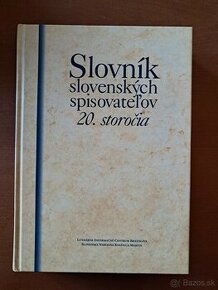 Slovník slovenských spisovateľov 20. storočia