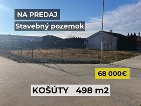 Stavebný pozemok na predaj v obci Košúty