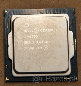 Predám CPU INTEL i7 6700 / 4-jadro a 8-vlákien