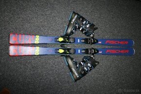 lyže Fischer RC4 160 cm, lyžiarky Atomic