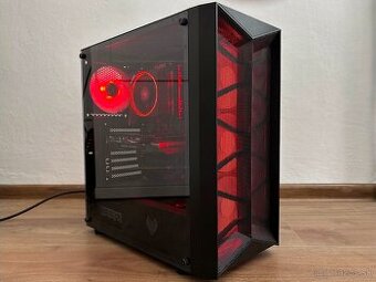 PREDÁM HERNÝ PC - R5 5600, RTX 2060 6GB, 16GB DDR4, SSD, HDD