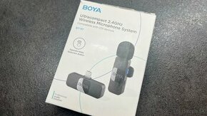 Predám bezdrôtový mikrofon BOYA BY-V1 Iphone