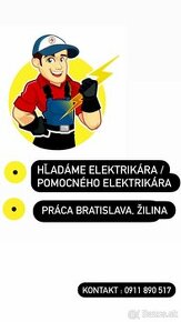 Hľadáme elektrikárov