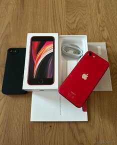 iPhone SE 2020 64 gb Red - komplet príslušenstvo, záruka - 1