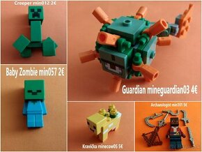 Lego® Minecraft, figúrky, zvieratá (ako nové) - 1