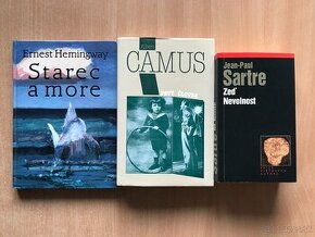 Hemingway, Camus, Sartre, Kirké