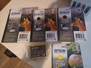 originálne tonery EPSON T1306, 1301, 1304, 1294