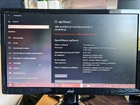 Predám stolový PC + monitor