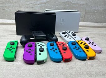 Nintendo Switch Oled (Joy-Con, Dock, držiak na joycony)