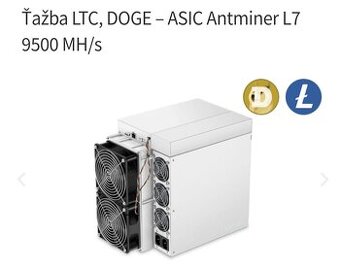 Ant_miner L7 9500MH/s from Bitmain