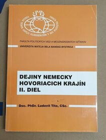 Dejiny nemecky hovoriacich krajín 1. diel a 2. diel