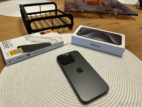 iPhone 15 Pro 256gb so zárukou v TOP stave - 1