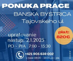 Upratovanie na TPP Banská Bystrica