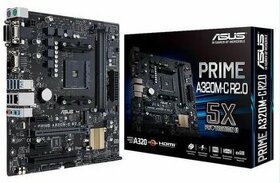 Predám set MB ASUS PRIME A320M-C R2.0