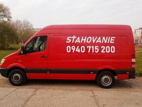 Hladam zakazky na dodavku mercedes sprinter.