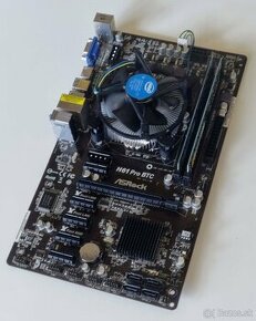 ASRock H61 Pro + i5 2500 + 8GB DDR3 - 1